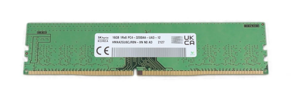 16Gb HP Hynix HMAA2GU6CJR8N-XNPC4-3200AA DDR4 L94255-5A1 RAM Memory 141H3AT - Image 1 of 1