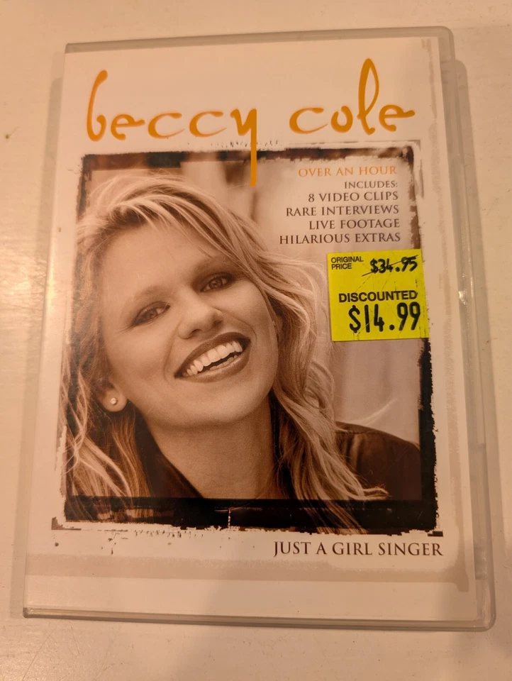 Beccy Cole - Just A Girl Singer - DVD - Region 0 (ALL) - FAST POST - Image 1 of 1
