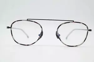 Glasses KOMONO The Sheldon Black Braun Beige Oval Frames Eyeglasses New - Picture 1 of 6