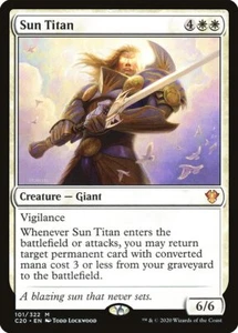 1x Sun Titan NM Eng MTG - Commander 2020 - Bild 1 von 1