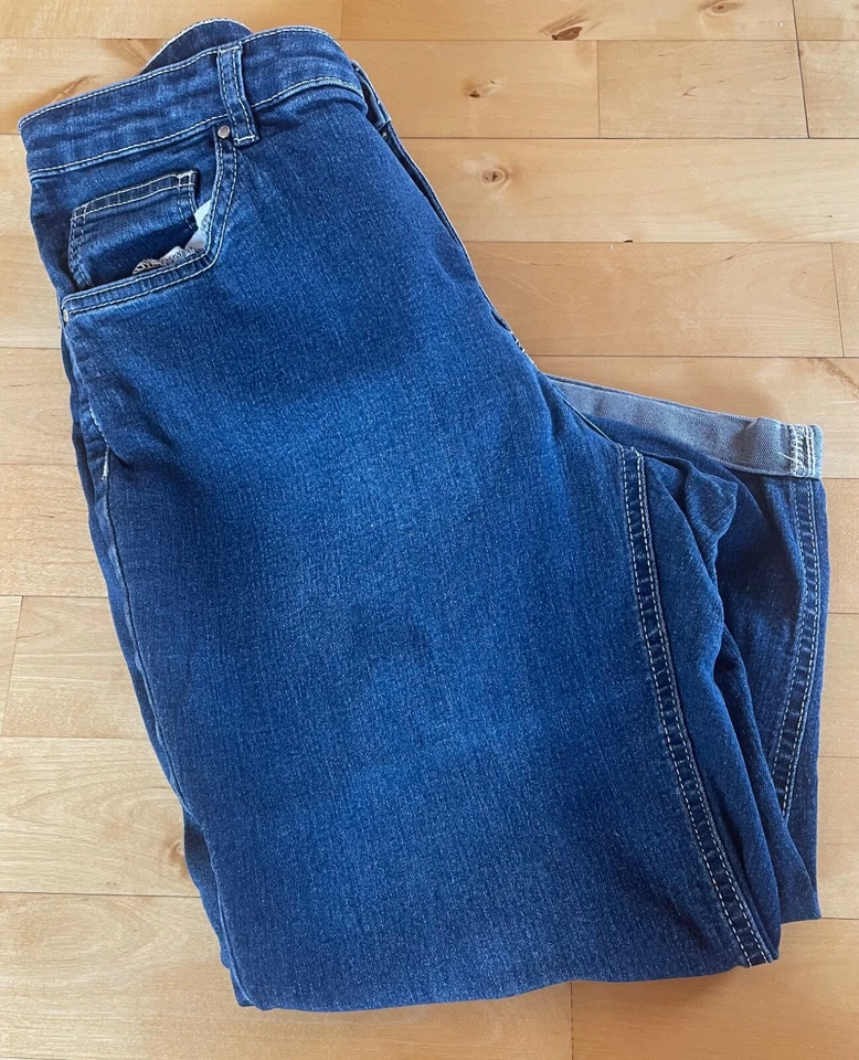 3/4 Hose Grösse 42 blau CollectionL Damen modisch Knickerbocker - Bild 1 von 4
