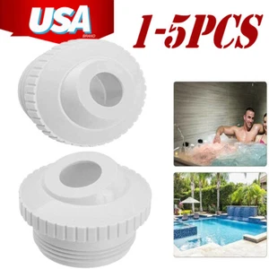 1-5 Pack Racor de retorno de chorro para piscina con abertura de 1,5" Eye Ball - Picture 1 of 18