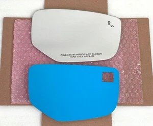 ESPEJO DE VIDRIO PUNTO CIEGO para 2013-22 ACURA ILX + Adhesivo Completo Pasajero Derecho Derecha - Imagen 1 de 2