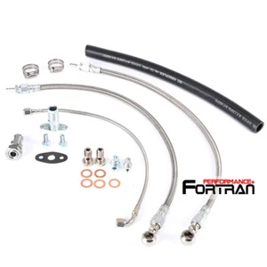 Turbo Oil Water Line Kit For OPEL Z20LET w/ Garrett G25-550 G25-660 G30-770 BB - Picture 1 of 1