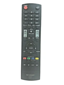 Sharp ~LCDTV Remote Control ~#: GJ221 ~Flawless - Picture 1 of 3