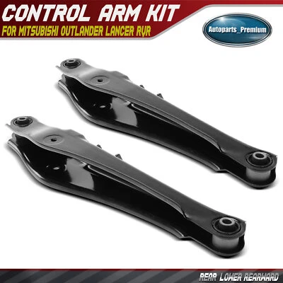 2x Rear Lower Rearward Control Arm for Mitsubishi Outlander 2008-2020 Lancer RVR - Image 1 of 4