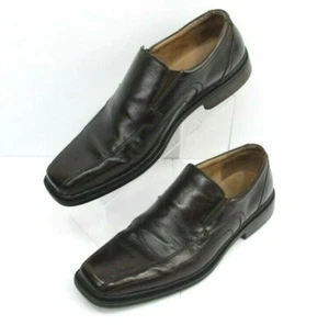 Florsheim Herren Slipper Dunkelbraun Elegant Halbschuhe Größe 12 D - Bild 1 von 10
