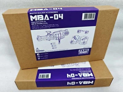 New Transformation toys Fans Hobby MBA-4 MBA04 Upgrade Kit Apply MB-08 In Stock - Image 1 of 2