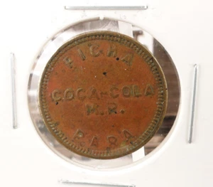 Coca Cola Mexico Vending Machine Token RulauLatin BCN 53 21mm SP3664 - Picture 1 of 2