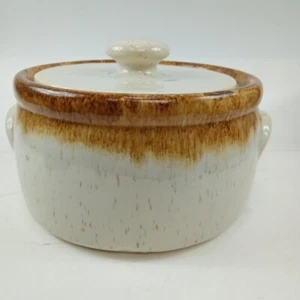 McCoy Canyon Mesa 1421 Crock Stoneware Chili Bean Pot w/ Lid Casserole Dish USA - Picture 1 of 5
