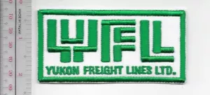 Líneas retro vintage de camiones y furgonetas Canadá Yukon Freight Fines Ltd Edmonton - Imagen 1 de 1