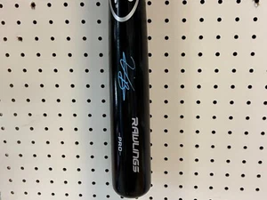 Vidal Brujan Signed Baseball Bat Beckett Rookie Year Signature Beckett COA - Picture 1 of 4