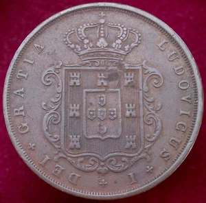 Portugal 20 (XX) Reis 1867 (J1006) - Picture 1 of 2
