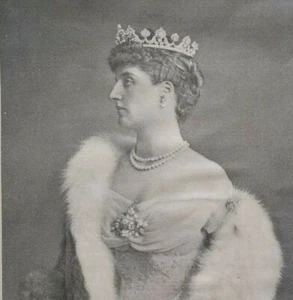 British Royalty Vintage Magazin Foto MARCHIONESS OF LONDONDERRY Edith Stewart 1905 - Bild 1 von 2