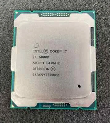 Intel Core i7-6800K 3.4GHz 6-Core LGA 2011 15MB Desktop CPU Processor SR2PD 140W - Image 1 of 2