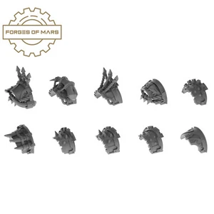 Marines - Sharks - Iron Tide Shoulder Pads - Heavy Set (x10) - Imagen 1 de 2