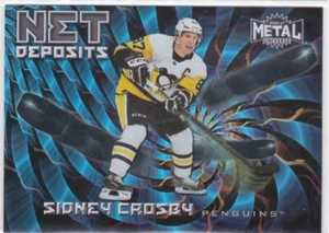 20/21 METAL UNIVERSE..SIDNEY CROSBY..NET DEPOSITS..CARD # ND-23..PENGUINS - Picture 1 of 1