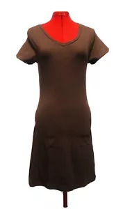 Woman’s T-Shirt Dress By Eien ~ 95% Cotton 5% Spandex ~ Medium - Picture 1 of 4