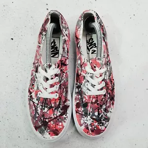 VANS Womens Size EUR 38 or US 7.5 Custom Handpainted Graffiti Sneakers Shoes - Picture 1 of 13