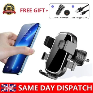 360° Universal Air Vent Mobile Phone Holder In Car Stand Cradle Mount GPS iPhone - Picture 1 of 5