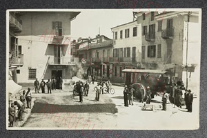 Cartolina Borgo San Dalmazzo - Via Marconi - Animata inizio '900 Bellissima - Picture 1 of 2