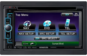 ✅ Kenwood DNX5160 CD/DVD/GPS Garmin Unità principale navigazione doppio din ✅ - Foto 1 di 7
