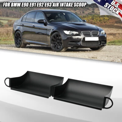 Air Intake Scoop Black For BMW E90 E91 E92 E93 318i 320i 325i 328i 330i 335i SU Foto 1 de 4