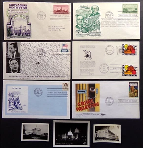 DC HISTORY Antique/Vintage Washington US Capital FDC/Card Lot GO POSTAL SET #016 - Picture 1 of 3