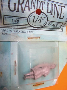 "Figura caminante de mujer Grandt Line #3096 década de 1940 escala O" - Imagen 1 de 1