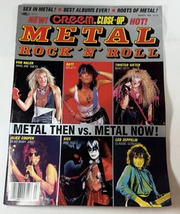 1985 Creem Magazine Close-Up: Metal Rock 'N' Roll -Twisted Sister, Led Zeppelin - Picture 1 of 4