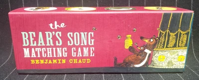 MATCHING GAME THE BEAR'S SONG BY BENJAMIN CHAUD~MEMORY/MATCHING~NEW SEALED - Image 1 of 4