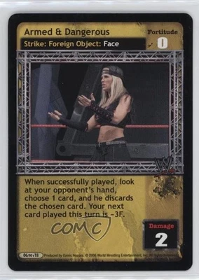 2006 WWE Raw Deal Trading Card Game Expansion 18: Royal Rumble #06/90V18 - Image 1 of 2