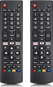 【Confezione da 2】 per LG Smart TV Telecomando Ricambio,Universale per Tutti LG Smar - Foto 1 di 12