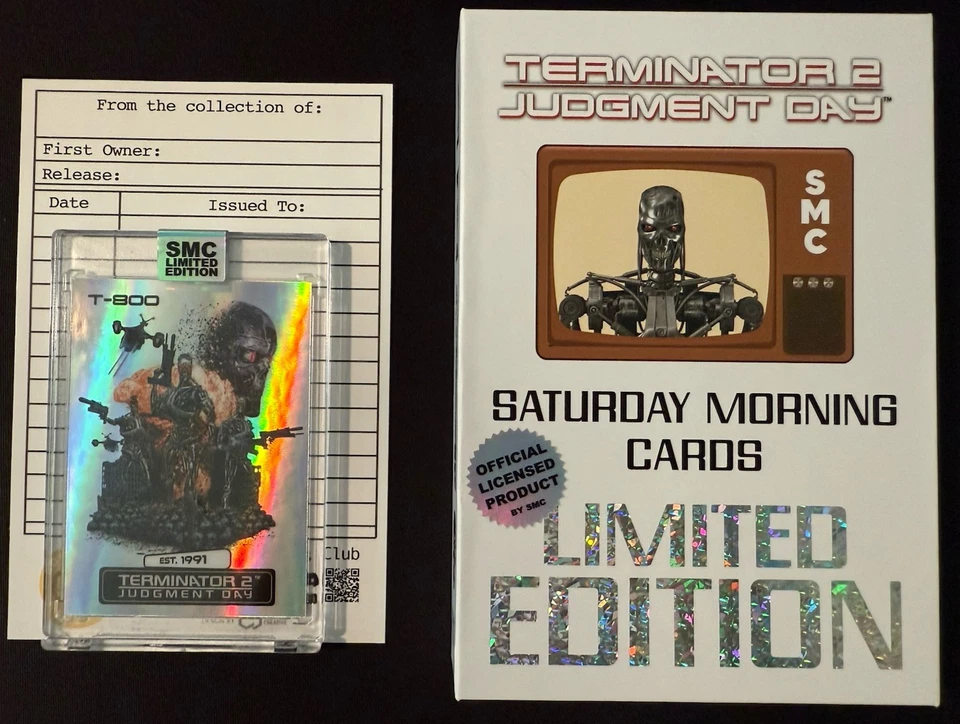 TERMINATOR 2 BASE SILVER SATURDAY MORNING CARDS SMC 2024 PSA GRADABLE - Bild 1 von 1