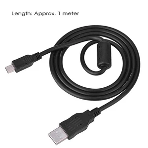USB Data Cable USB 2.0 To Mini B 5-Pin For Camera IXUS 990 IS 980 IS 970 I - Picture 1 of 7
