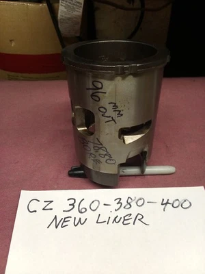 NUEVO CZ 360/380/400cc Cilindro Forro Motocross Foto 1 de 2
