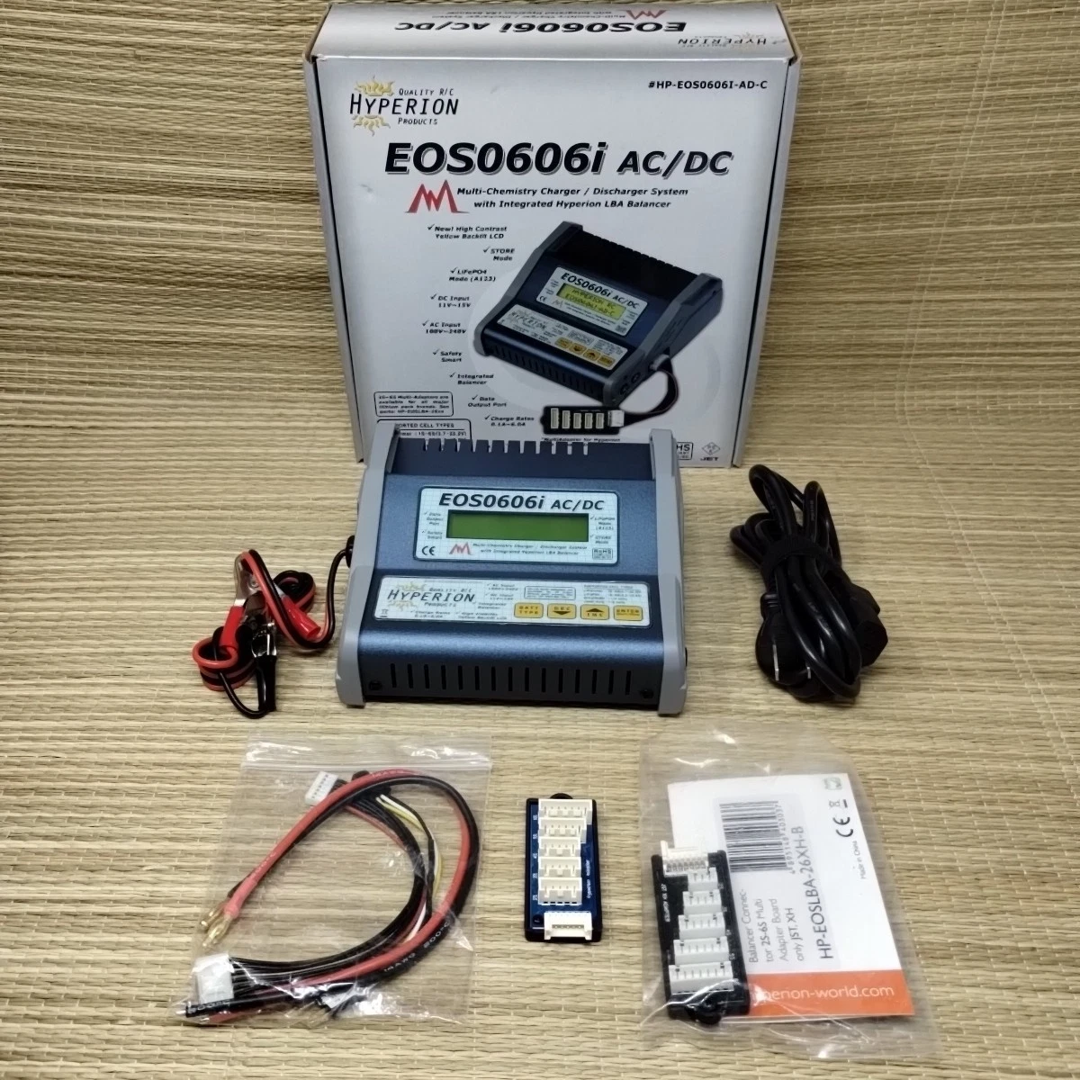 ハイペリオン 充電器 HYPERION 充電機 EOS 0606i AC/DC ハイペリオン 充電器 EOS0606i AC/DC