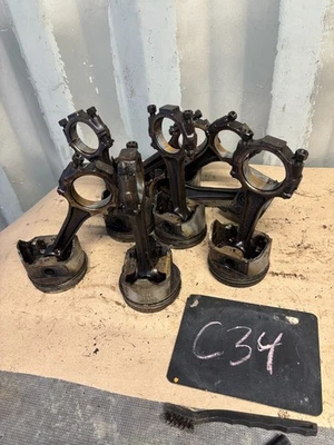 1978 1979 Ford F150 F250 F350 BRONCO 400 ENGINE PISTONS CONNECTING RODS PROJECT - Image 1 of 4