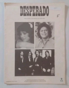 1973 THE EAGLES Desperado Vintage Sheet Music Linda Ronstadt - Picture 1 of 4