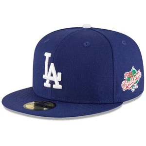 Men's Los Angeles Dodgers New Era Navy 1988 World Series Wool 59FIFTY Fitted Hat - Picture 1 of 6