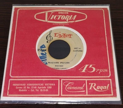 ALFREDITO LINARES Machu Picchu 7" / PERU GUAGUANCO LATIN SOUL DANCEFLOOR ♫♫♫ - Image 1 of 3