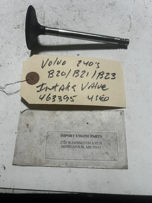 VÁLVULA DE ENTRADA *USADA* COMPATÍVEL COM VOLVO 240's B230F SOHC 1985-1992 463395 *USADA* - Imagem 1 de 3