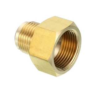 3/4" Female Flare x 5/8" Male Flare Connector Brass Adapter Reducing - Picture 1 of 8