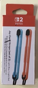 Joy-Con 2 Strap Light Blue/Light Red (Set of 2) [Nintendo Switch 2] - Bild 1 von 2