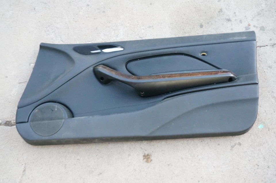 Panel de puerta de pasajero delantero derecho negro OEM BMW E46 cupé 02-05 325ci 330ci Foto 1 de 4