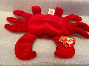 TY Beanie Babies Digger Red Crab Plush *Pre-Owned w/ Unprotective Tag* xx1 - Bild 1 von 5