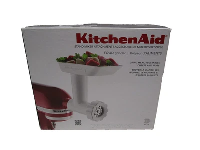 NEW Kitchenaid Stand Mixer Attachment Food Meat Vegetables Cheese Grinder ~ NICE - Image 1 of 4