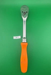 Snap-On S836 USA 1/2” Drive Ratchet Orange Handle Vintage - Picture 1 of 9