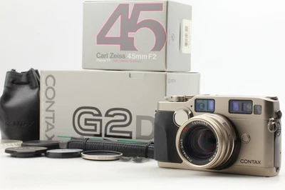 [COMO NUEVO en caja] Telémetro CONTAX G2 D 35mm Cámara fotográfica con Planar 45mm de JAPÓN Foto 1 de 4