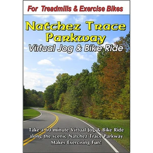 NATCHEZ TRACE PARKWAY CYCLING EXERCISE FITNESS DVD - Picture 1 of 10
